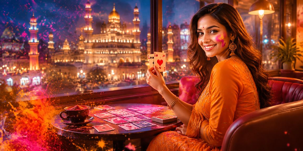 Lucknow old city with festive atmosphere and gaming culture